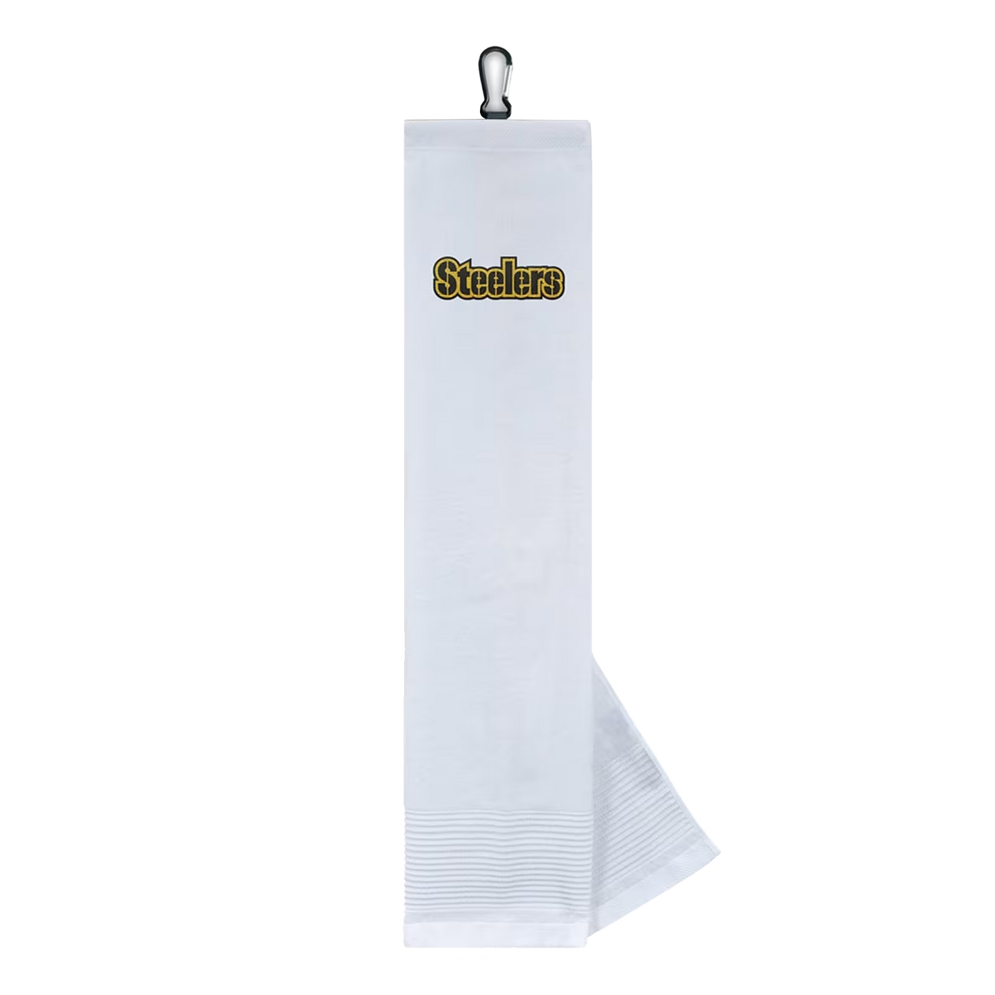 Pittsburgh Steelers Face/Club Embroidered Golf Towel