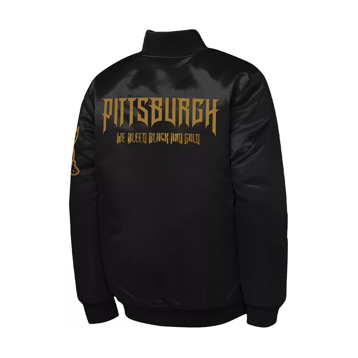 Pittsburgh Pirates 2026 City Connect Satin Youth Jacket