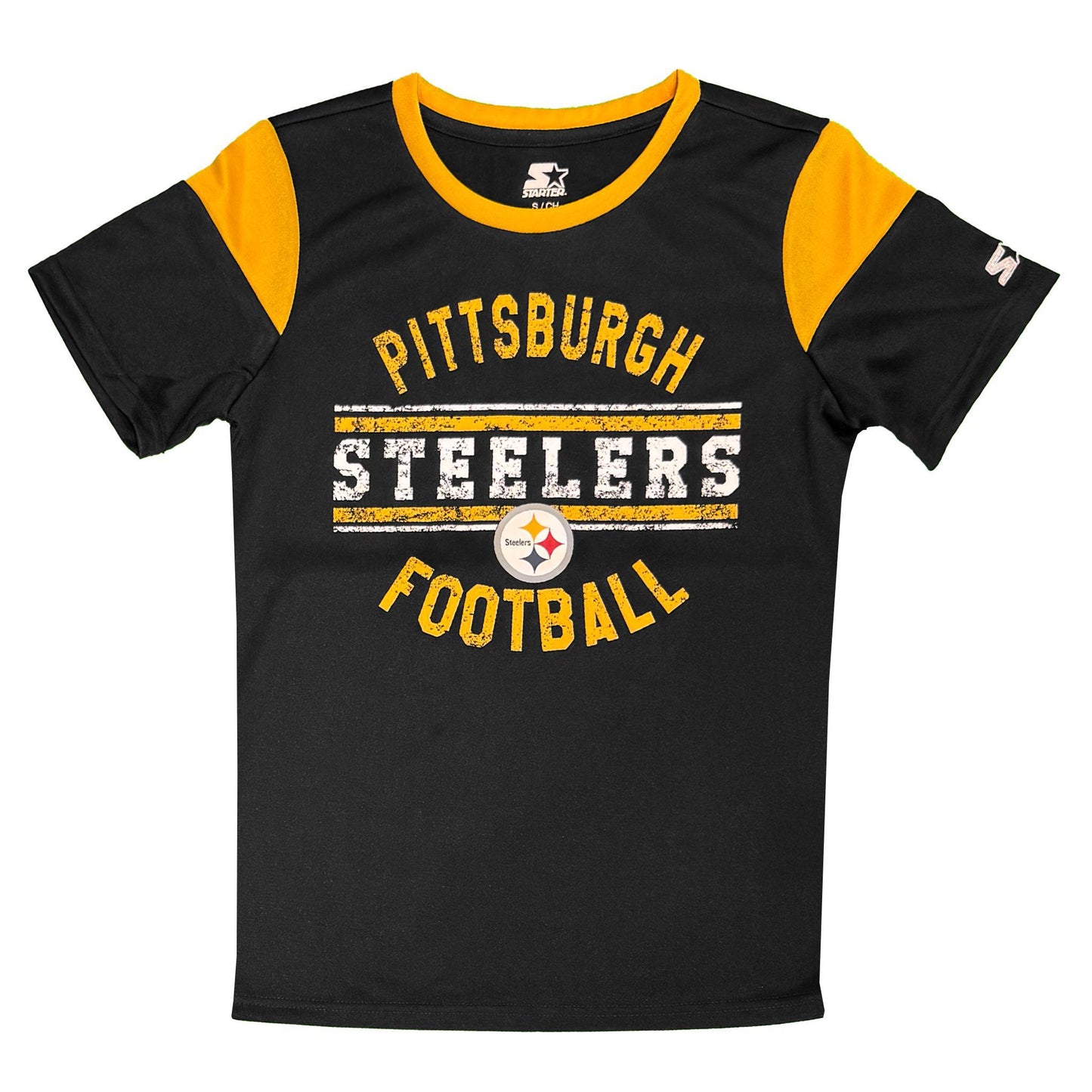 Starter Pittsburgh Steelers Color Block Tee