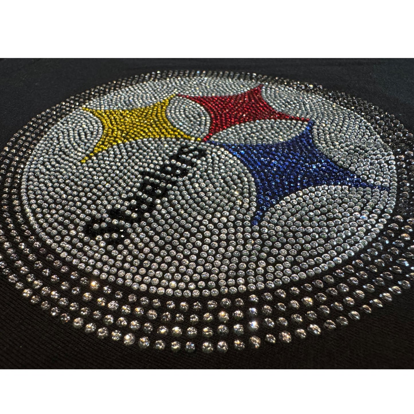 Womens Pittsburgh Steelers Gemstone Top