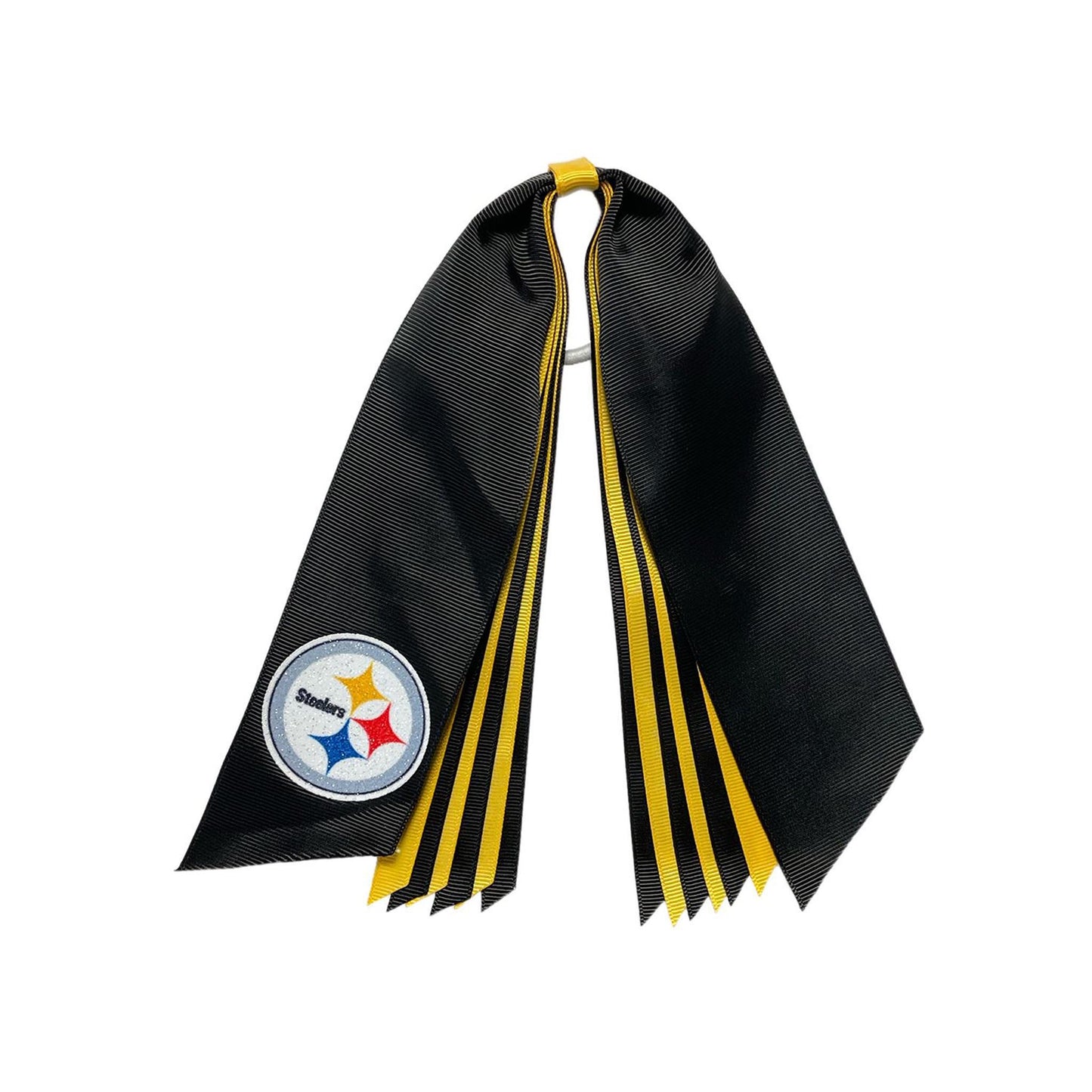 Pittsburgh Steelers Glitter Pony Streamer