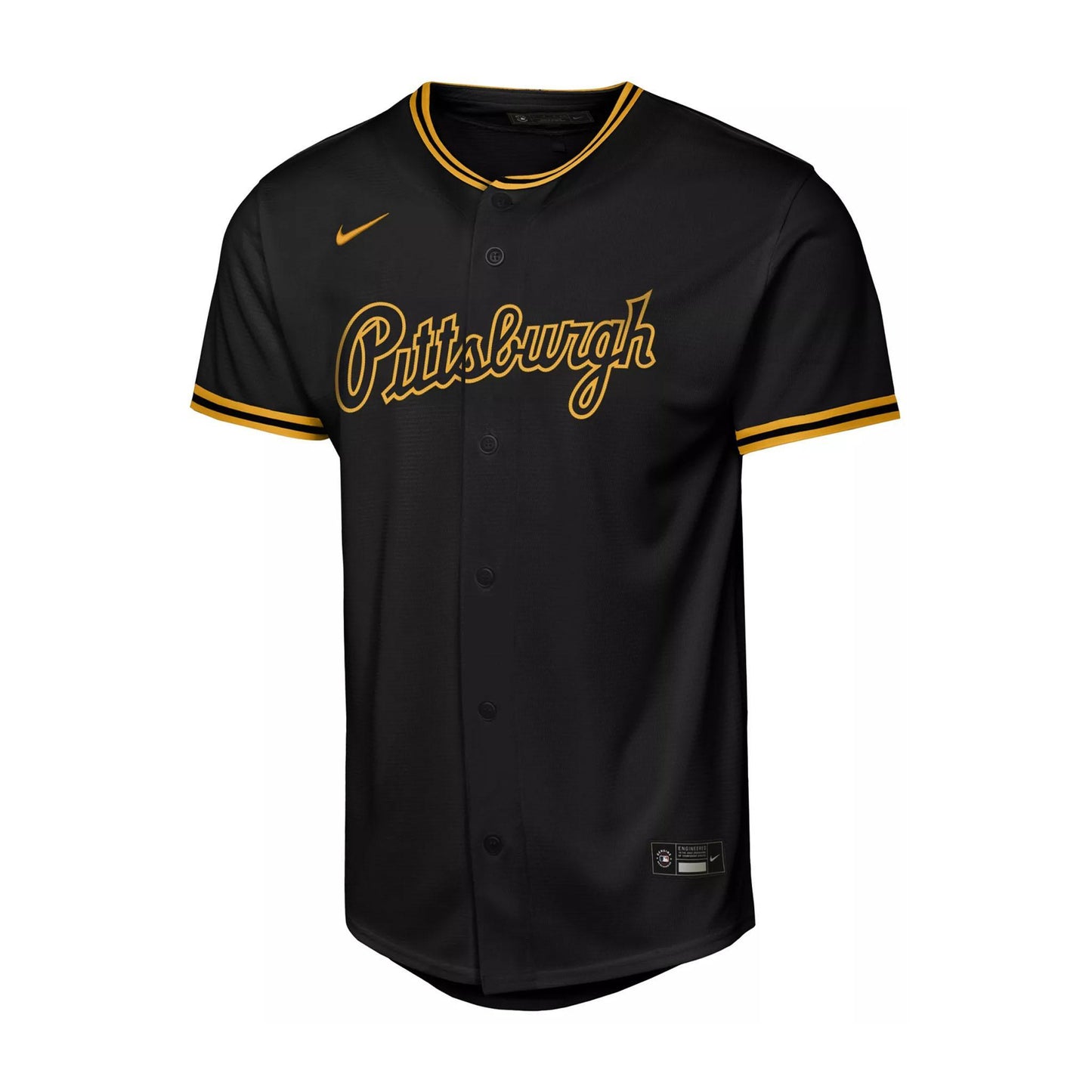 Paul Skenes #30 Nike Pittsburgh Pirates Youth Black Alternate 2 Jersey