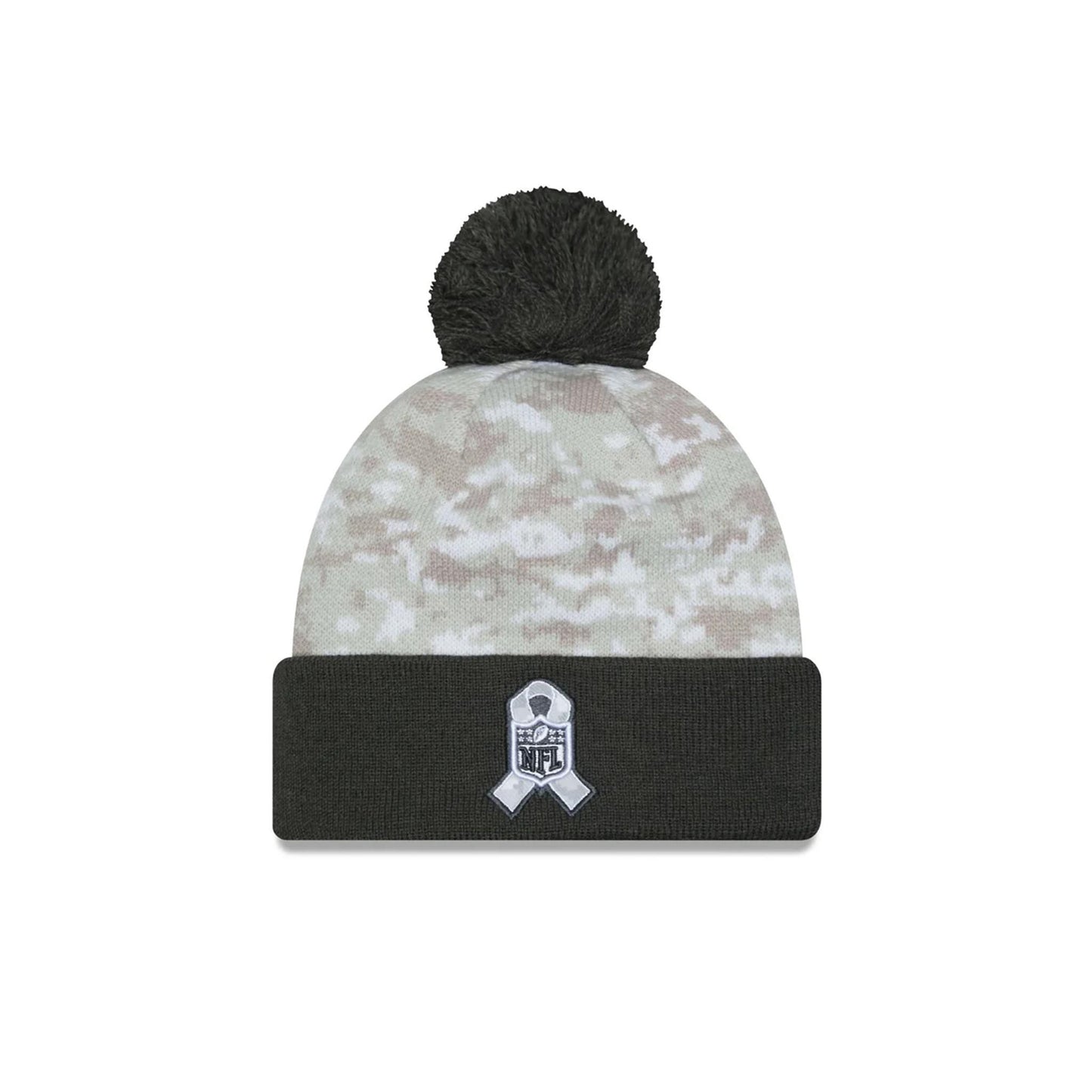 Pittsburgh Steelers New Era Salute to Service Sideline Youth Beanie Knit Hat
