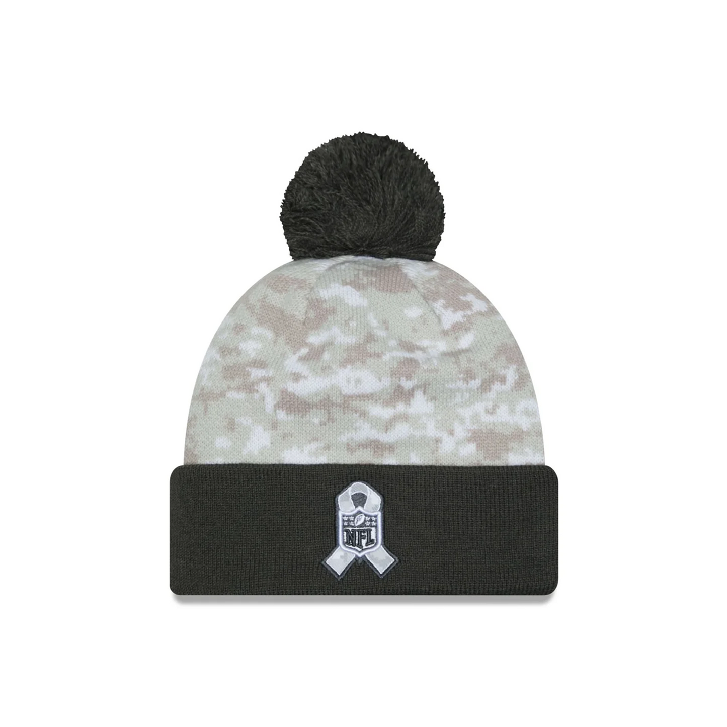 Pittsburgh Steelers New Era Salute to Service Sideline Beanie Knit Hat