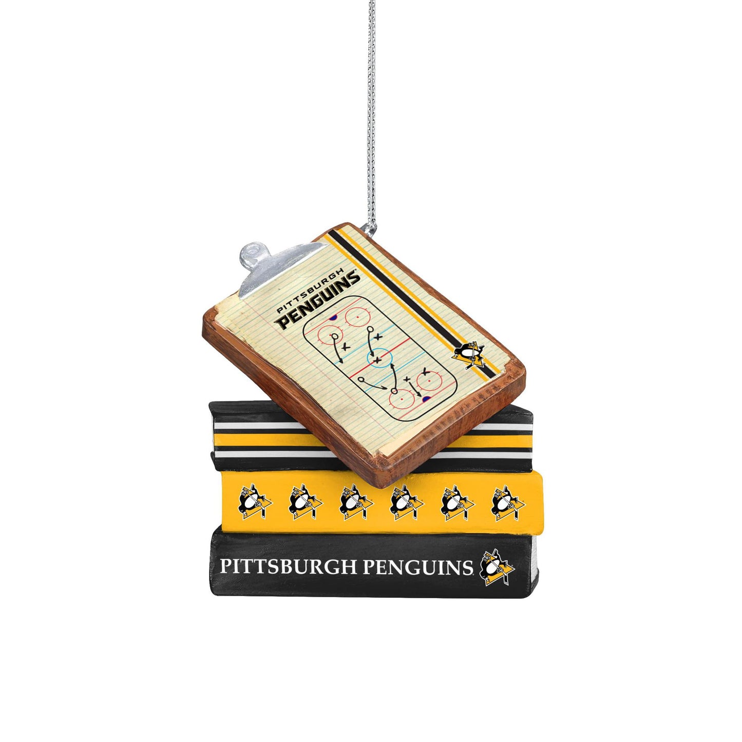 Pittsburgh Penguins Playbook Holiday Ornament