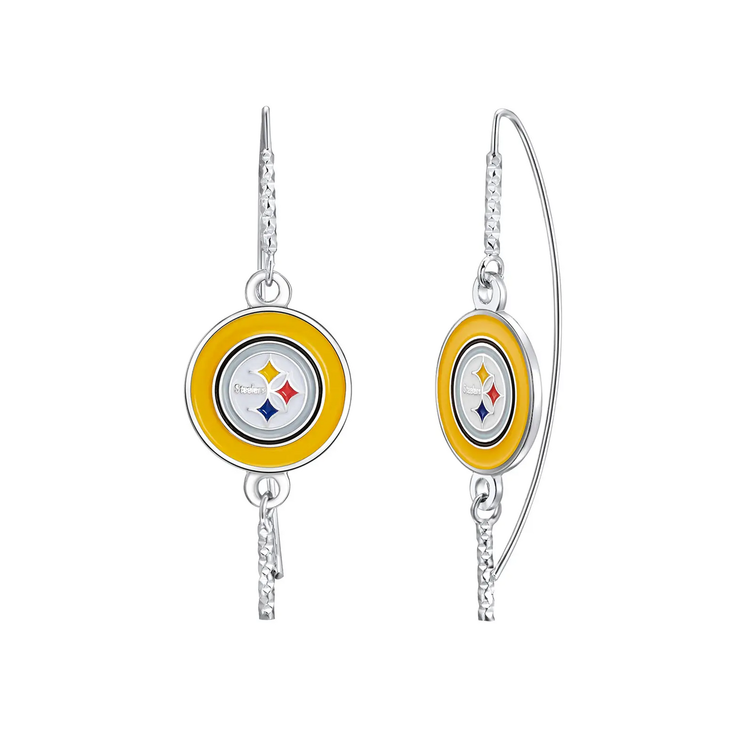 Pittsburgh Steelers Fish Hook Earrings