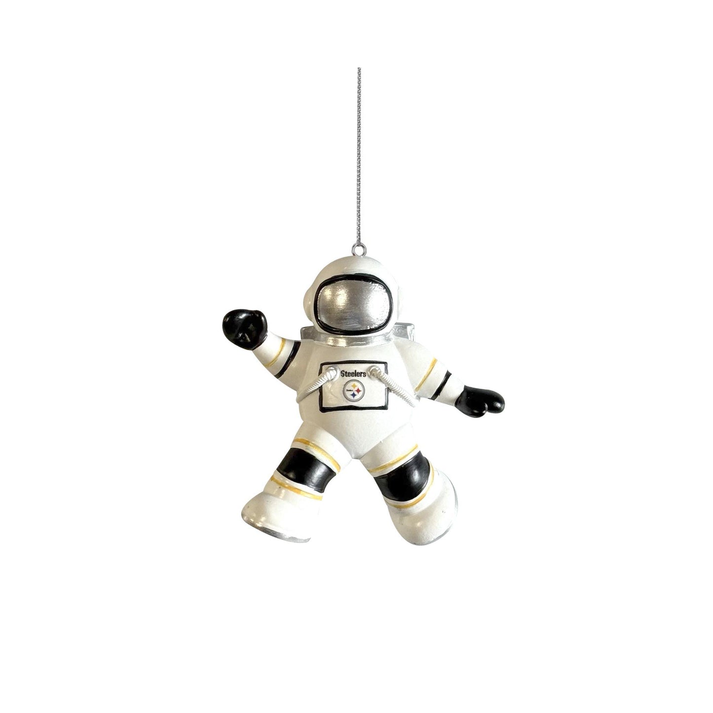 Pittsburgh Steelers Astronaut Christmas Holiday Ornament
