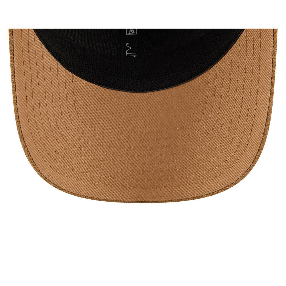 New Era Light Beige Pittsburgh Steelers Two-Tone Trucker 9SEVENTY Adjustable Hat