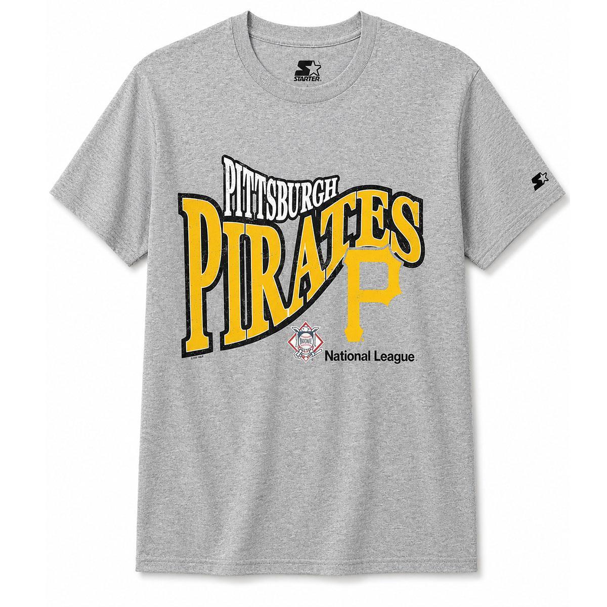 Pittsburgh Pirates Swoosh Baseball Starter Tee