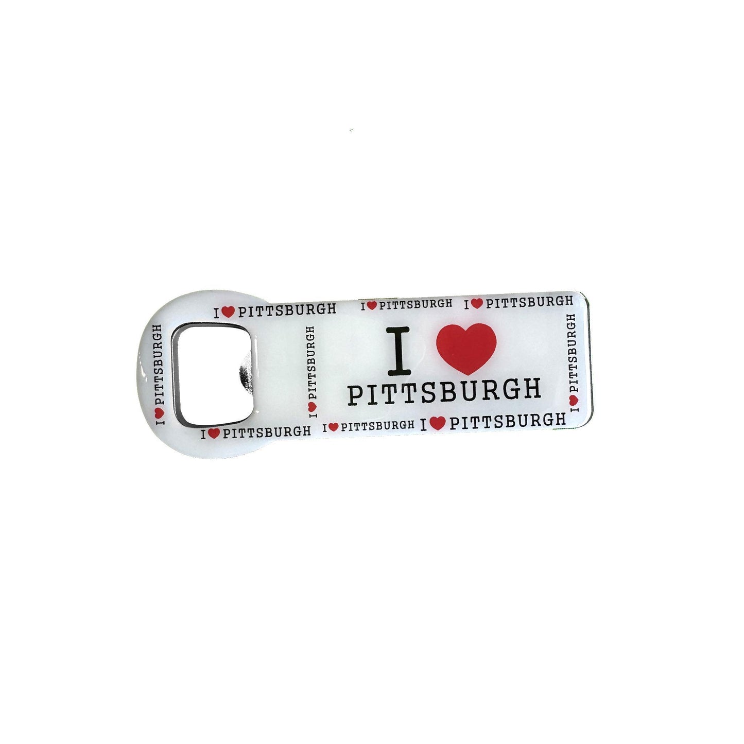 I Love Pittsburgh Bottle Opener