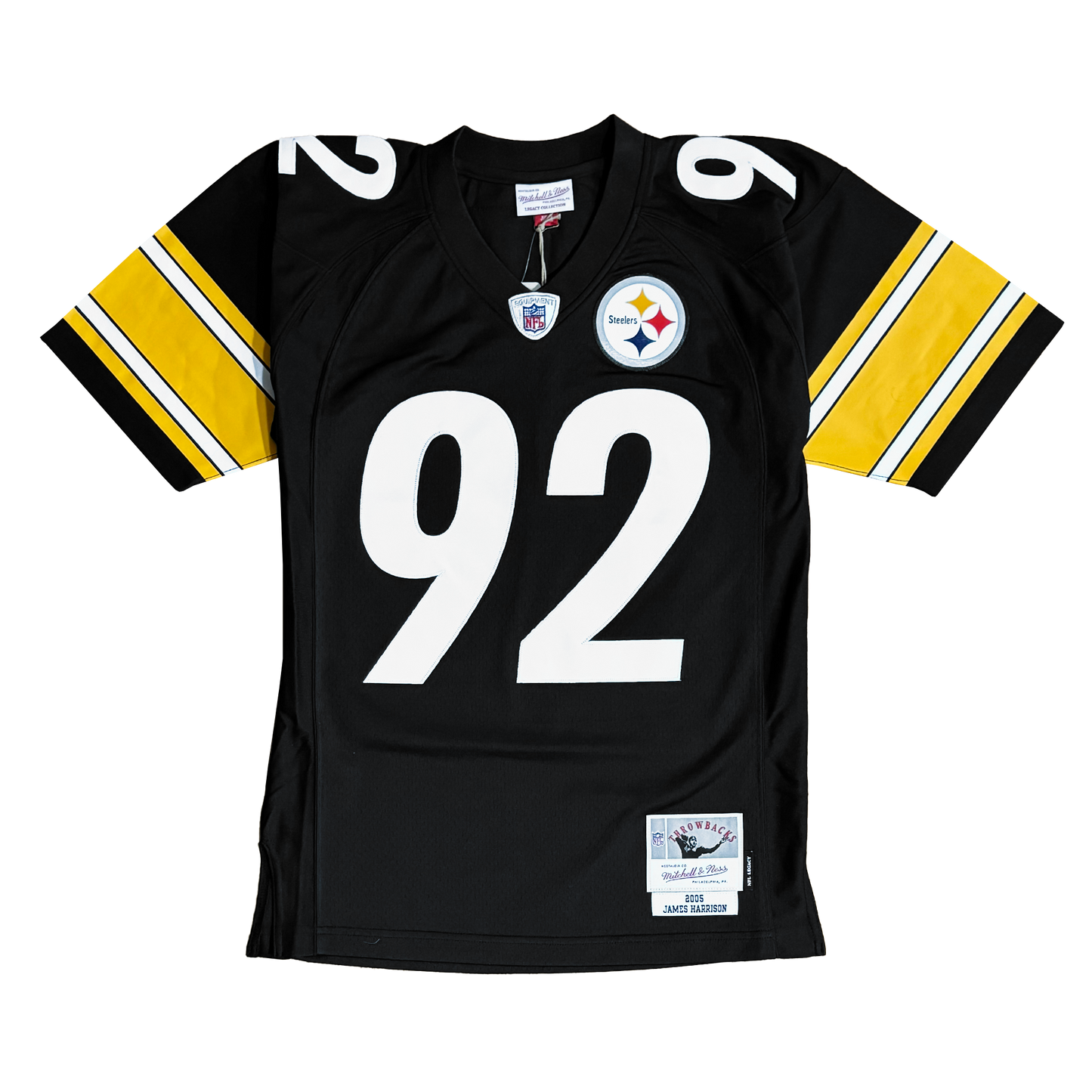 James Harrison #92 Mitchell & Ness Throwbacks 2005 NFL Legacy Jersey
