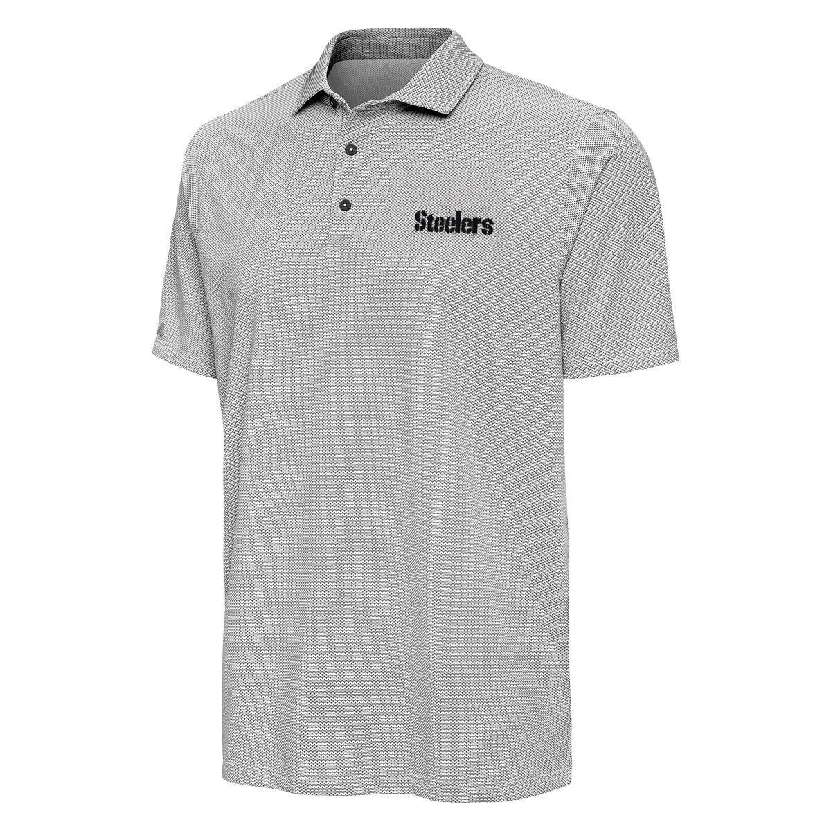 Pittsburgh Steelers Men's Antigua Pave Patterned Polo