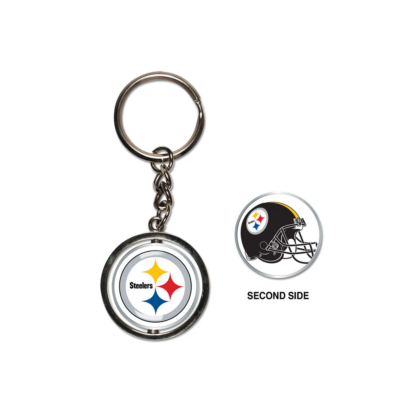 Pittsburgh Steelers Spinner Key Ring