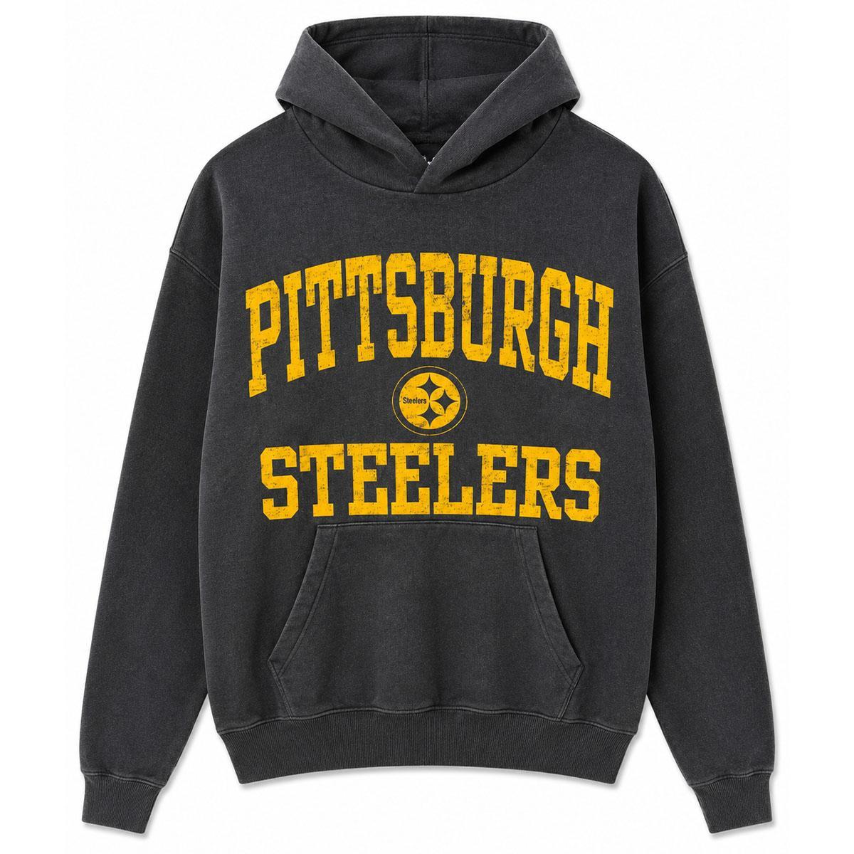 Pittsburgh Steelers Heavyweight Color Rush Pullover Hoodie