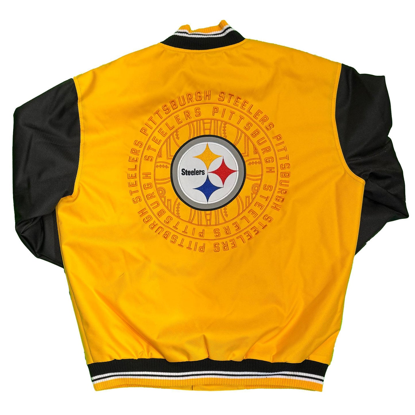 JH Design Pittsburgh Steelers Varsity Jacket