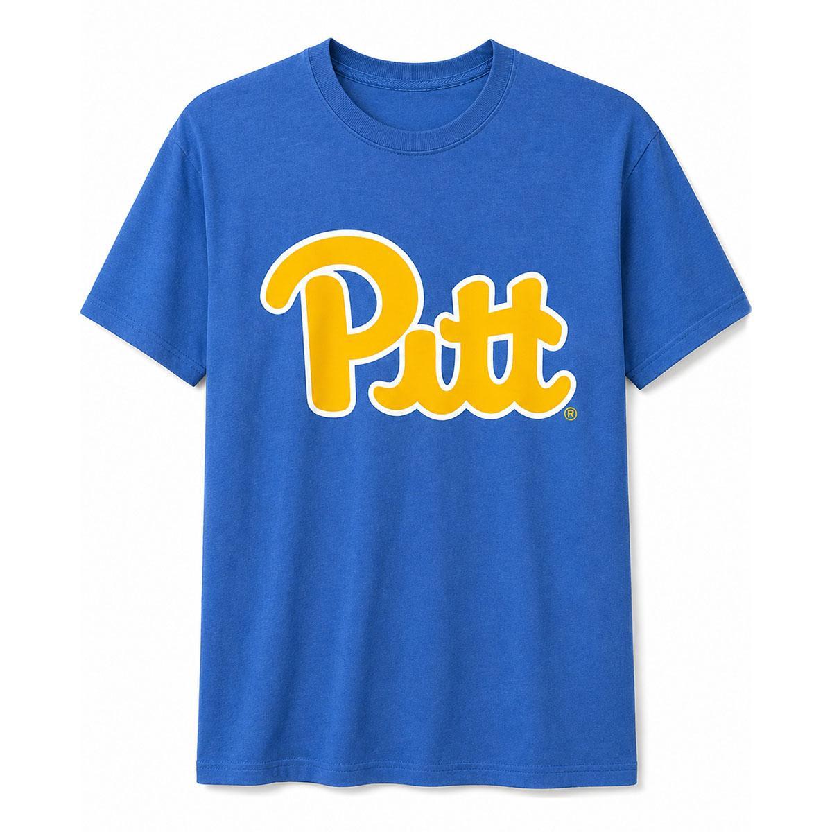 Pitt Blue 84 Vintage Washed Logo Tee
