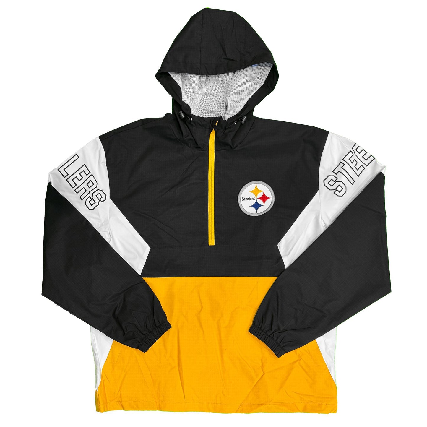 Pittsburgh Steelers 1/4 Zip Windbreaker Jacket
