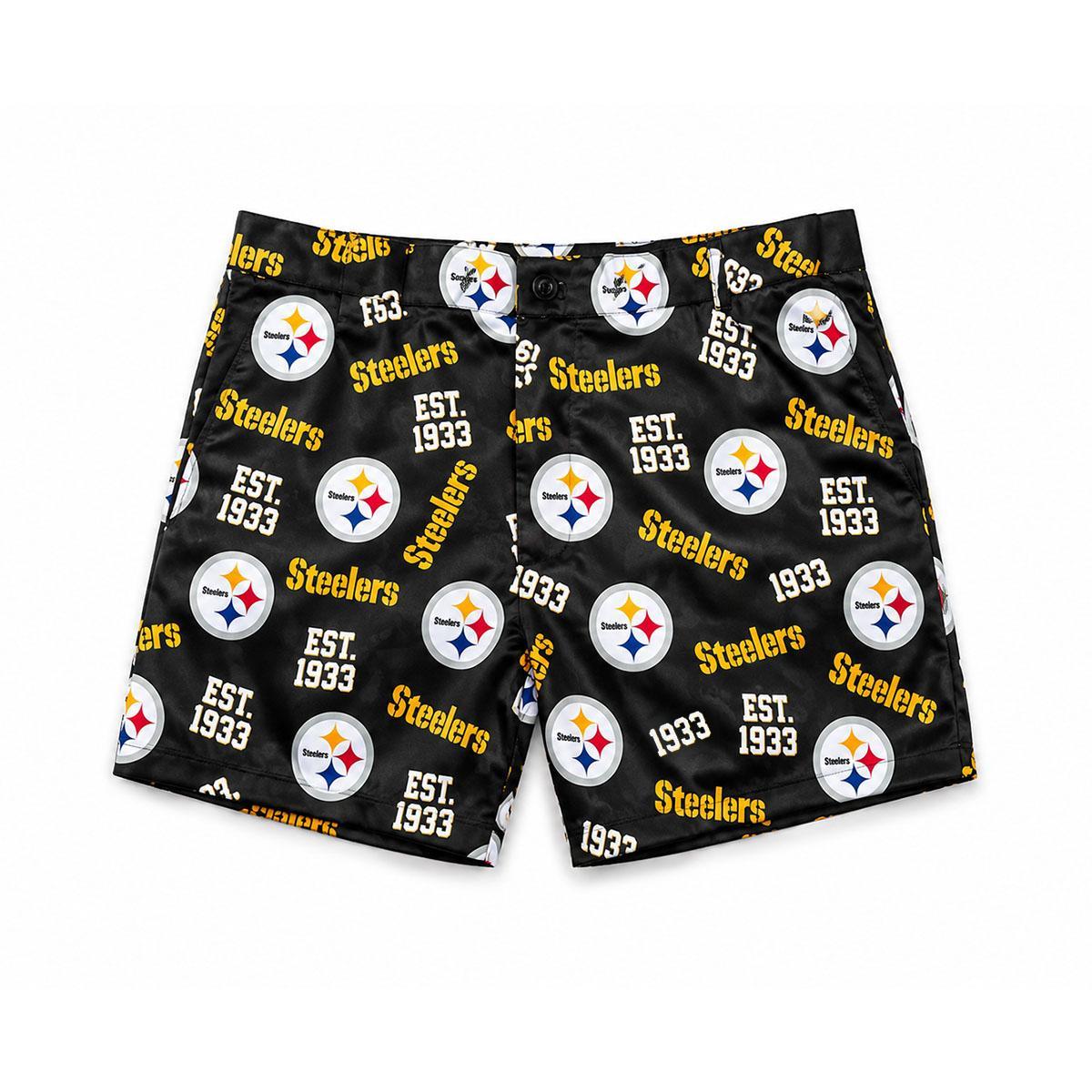 Pittsburgh Steelers FOCO Dress Shorts