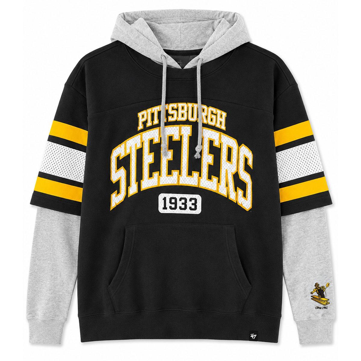 Pittsburgh Steelers Heavyweight Hooded 1933 Pullover