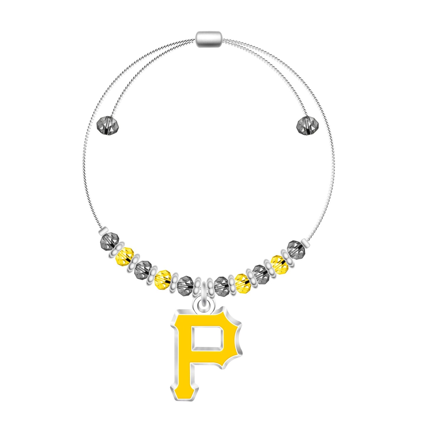 Pittsburgh Pirates Beaded Toggle Bracelet