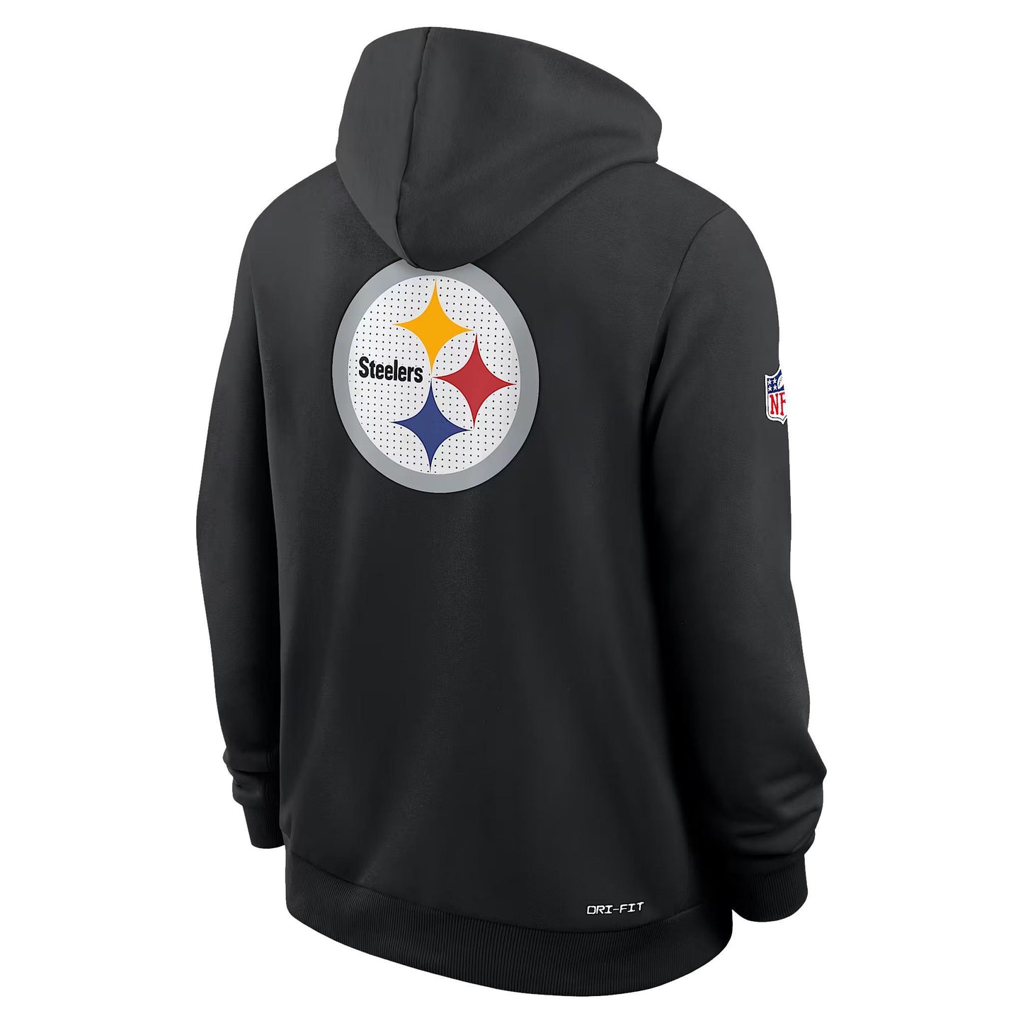 Pittsburgh Steelers Utility Player Sideline Men's Nike Dri-FIT NFL Full-Zip Hoodie