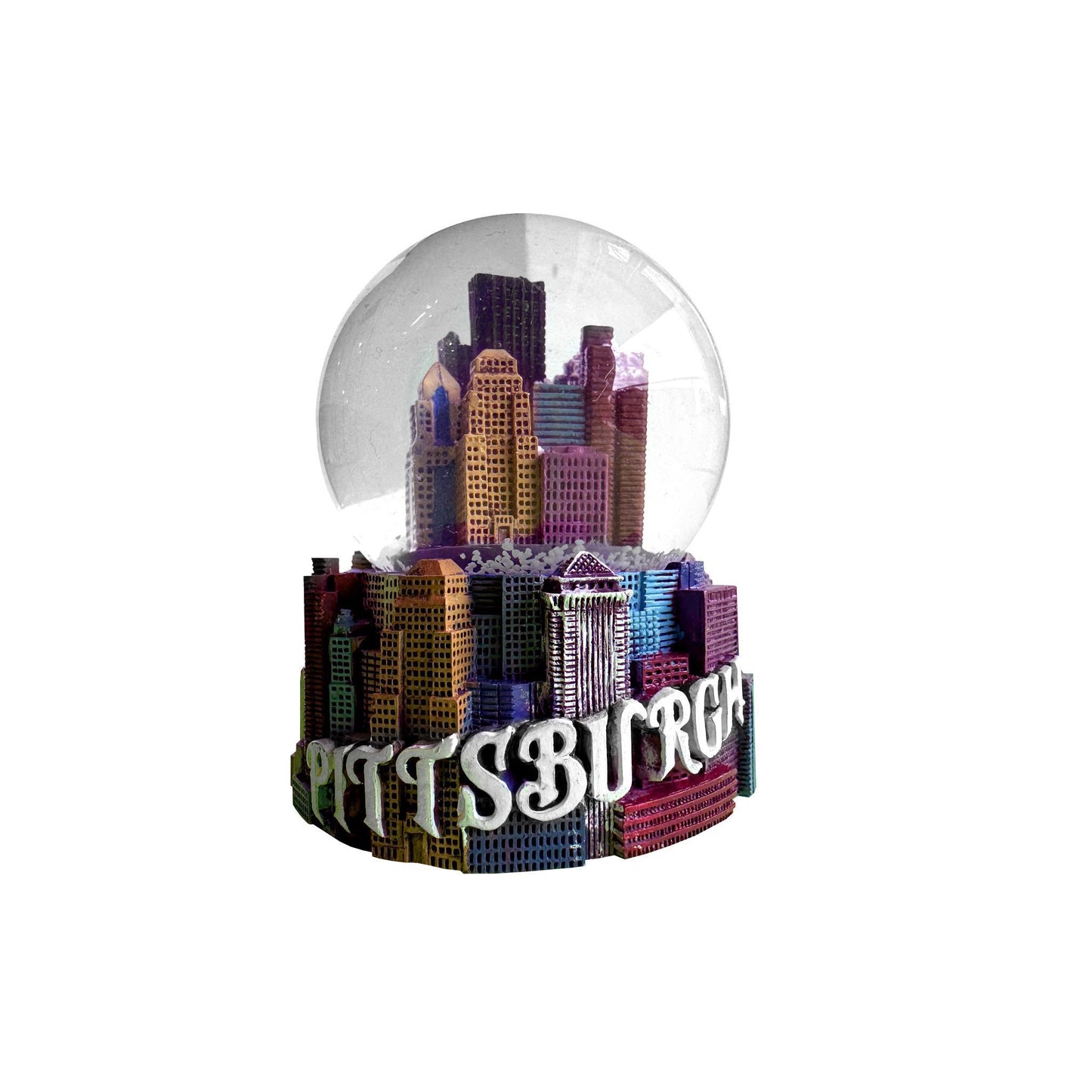 Pittsburgh Skyline 2" Snowglobe