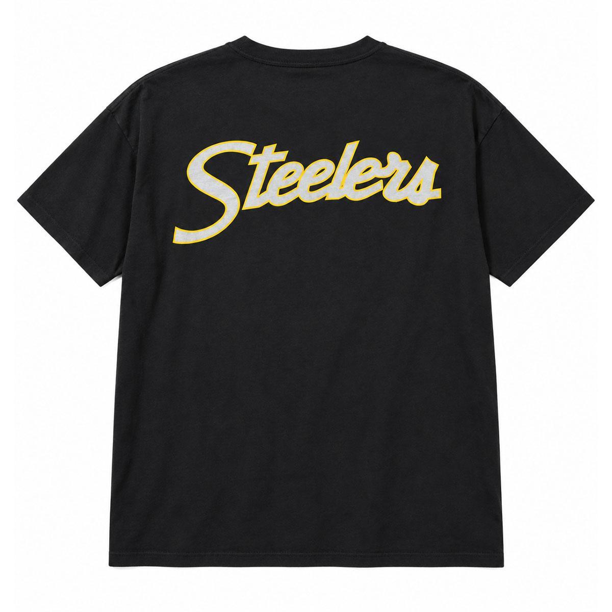 Pittsburgh Steelers Script Football Nike Tee