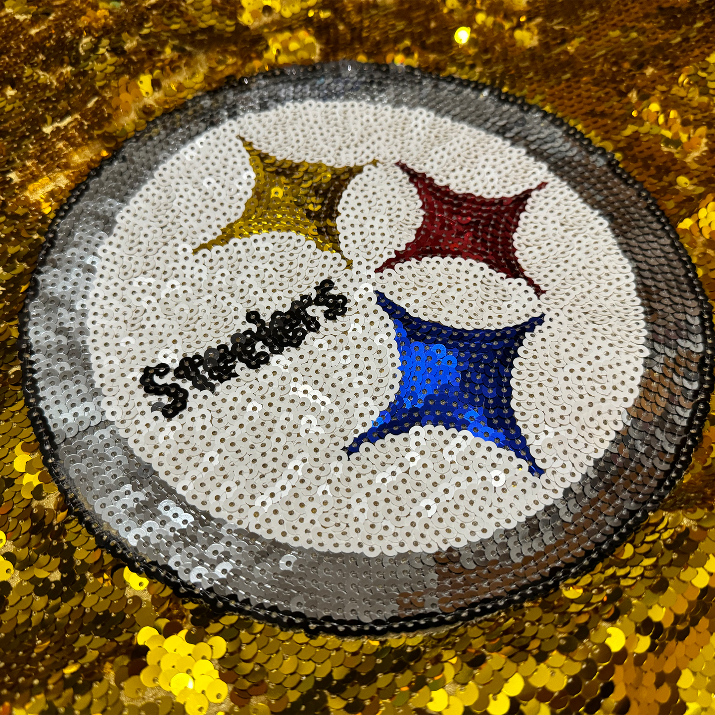 Pittsburgh Steelers Sequin Zip Jacket