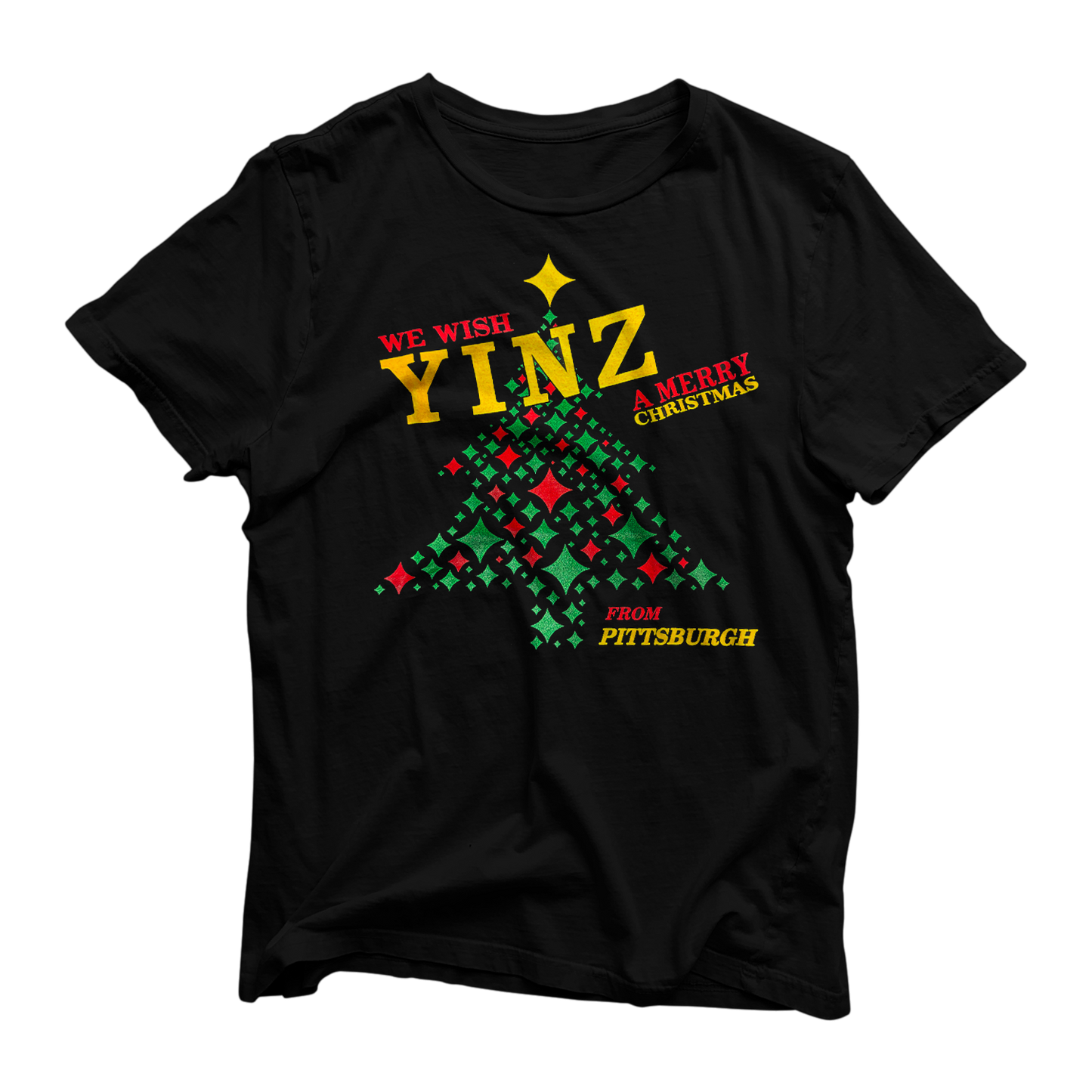 We Wish Yinz A Merry Christmas Tee