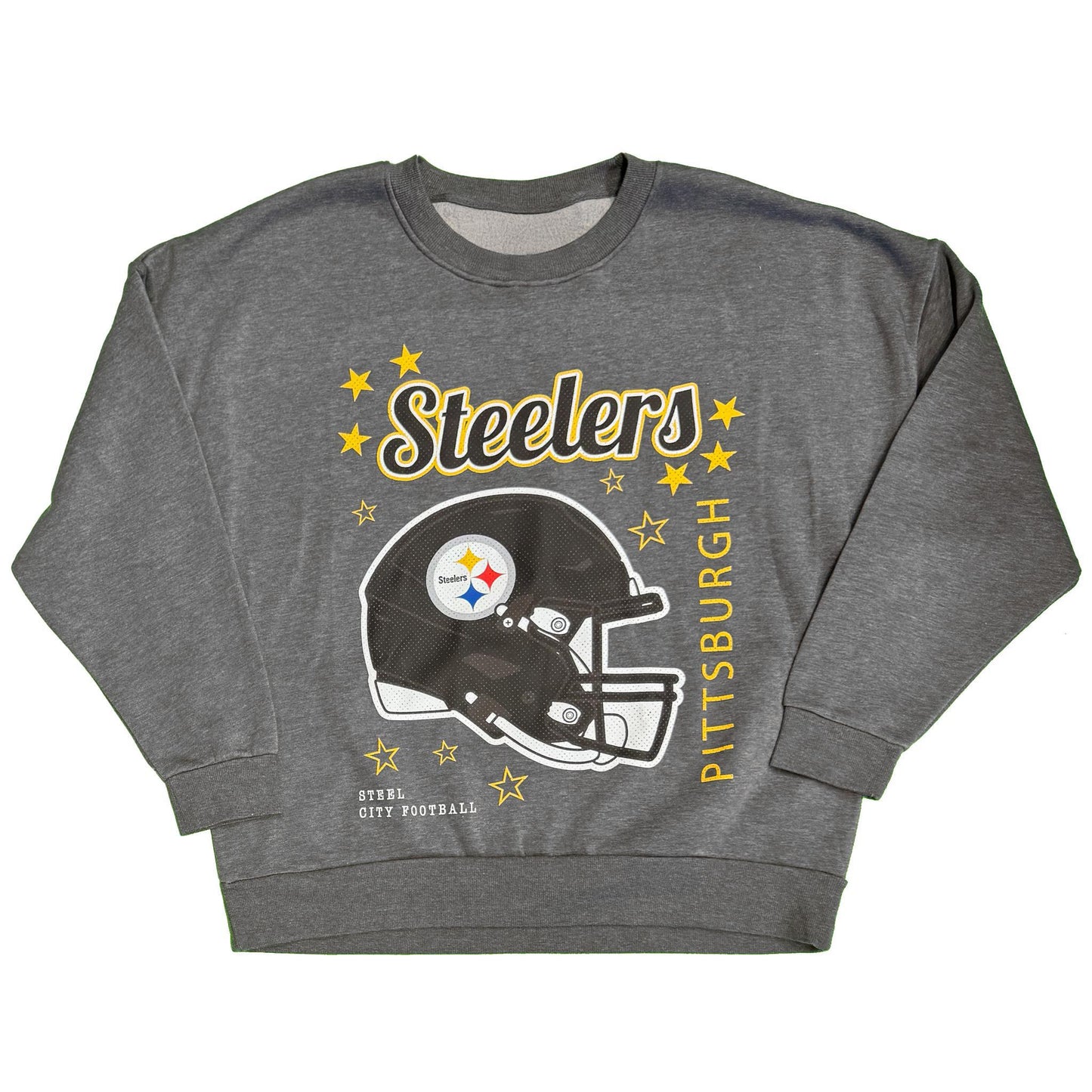 Pittsburgh Steelers Gameday Couture Oversized Women's Helmet Sweatshirt