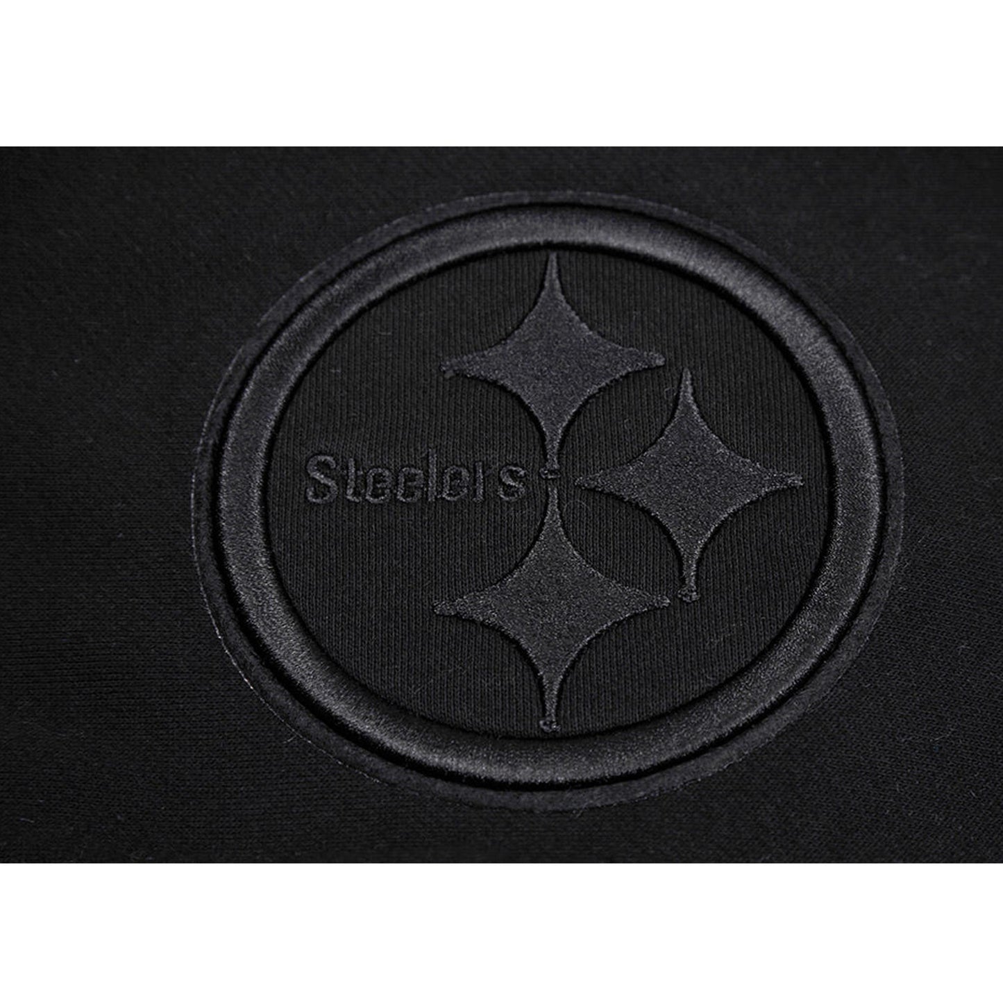 Pittsburgh Steelers Black Drop Shoulder Pullover Hoodie