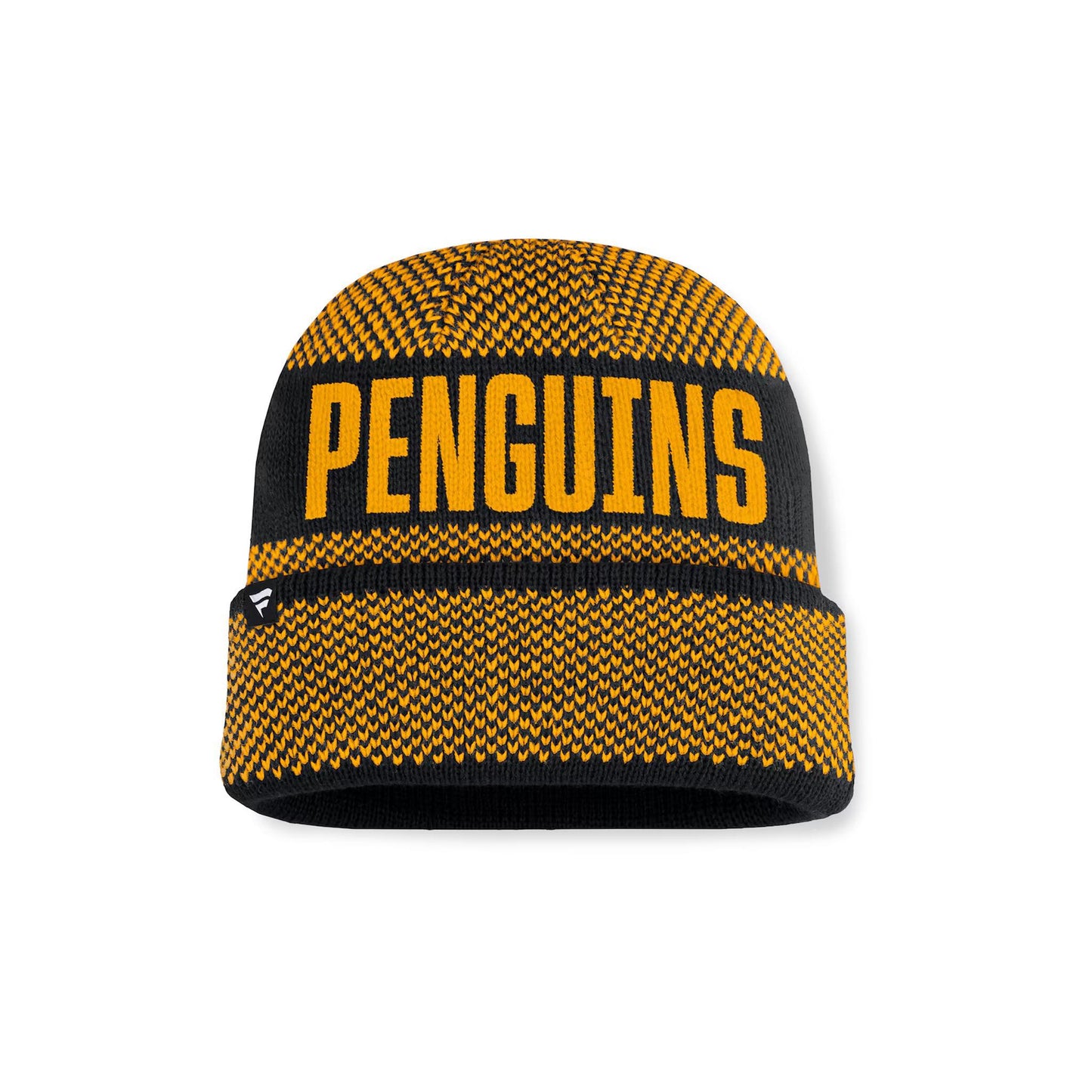 Pittsburgh Penguins Fanatics Fundamentals Shelter Cuffed Knit Hat