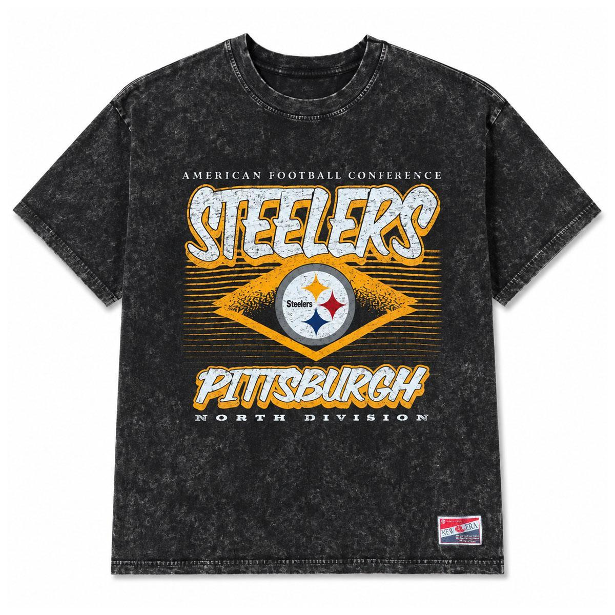 Pittsburgh Steelers Retro Washed Women's Tee
