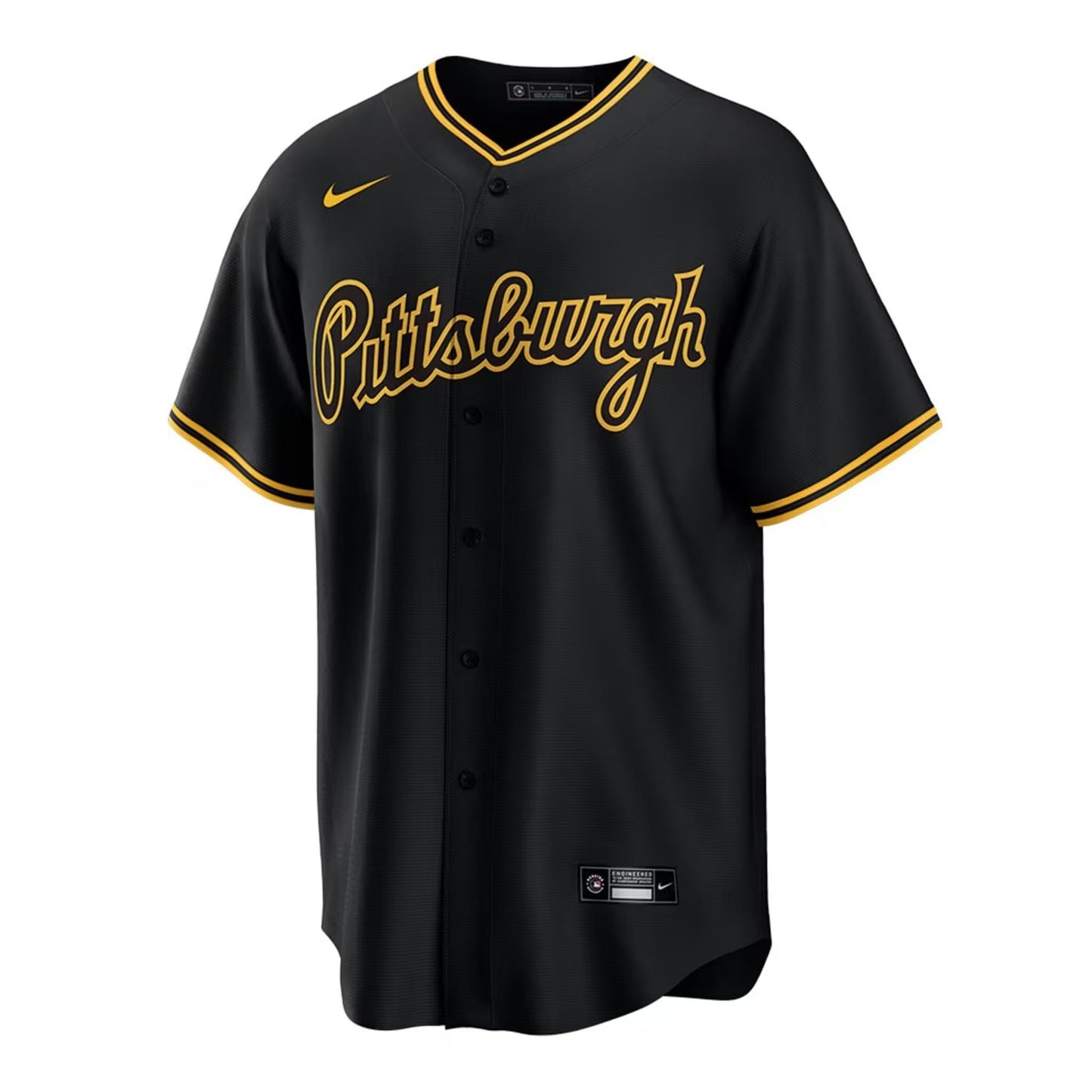 Ke'Bryan Hayes #13 Pittsburgh Pirates Mens Replica Alt Jersey