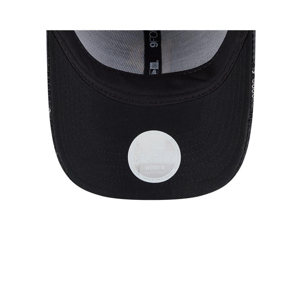 Pittsburgh Pirates Women's 9FORTY Black Sequin Adjustable Hat