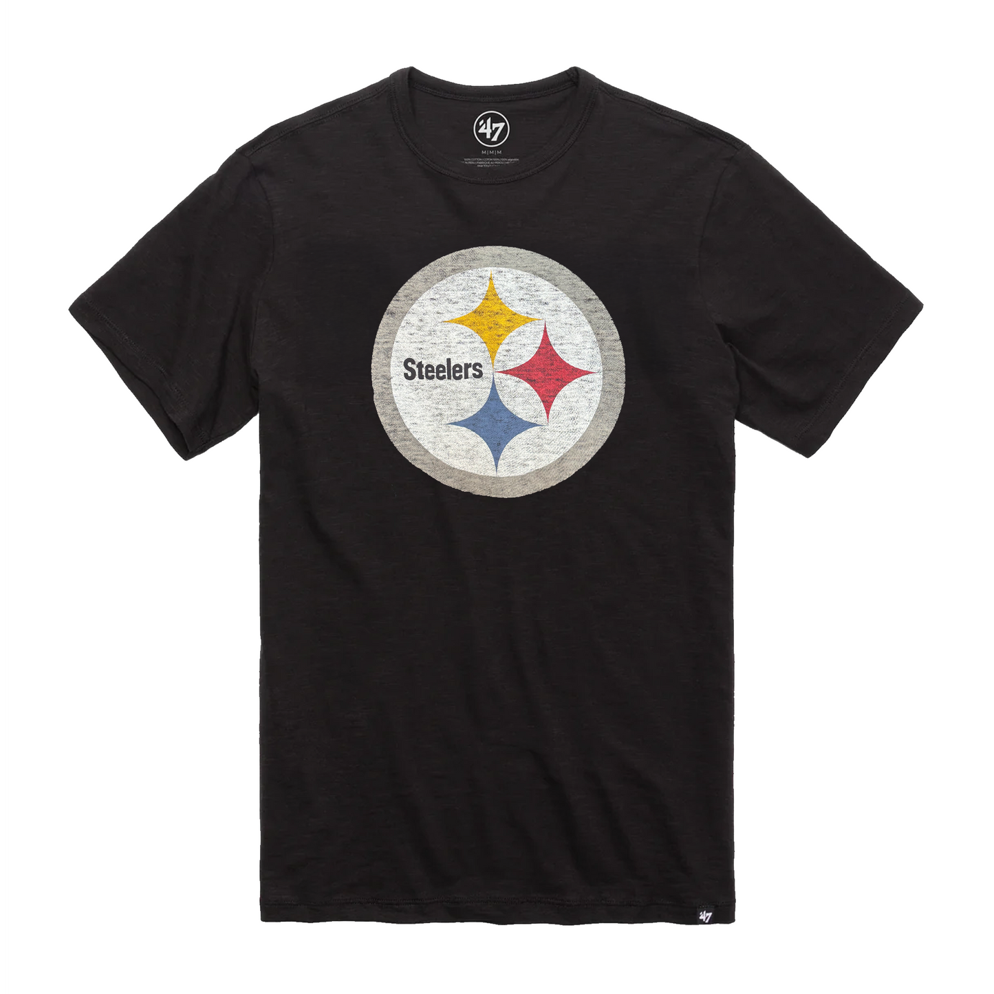 Pittsburgh Steelers Grit Logo '47 Scrum Tee