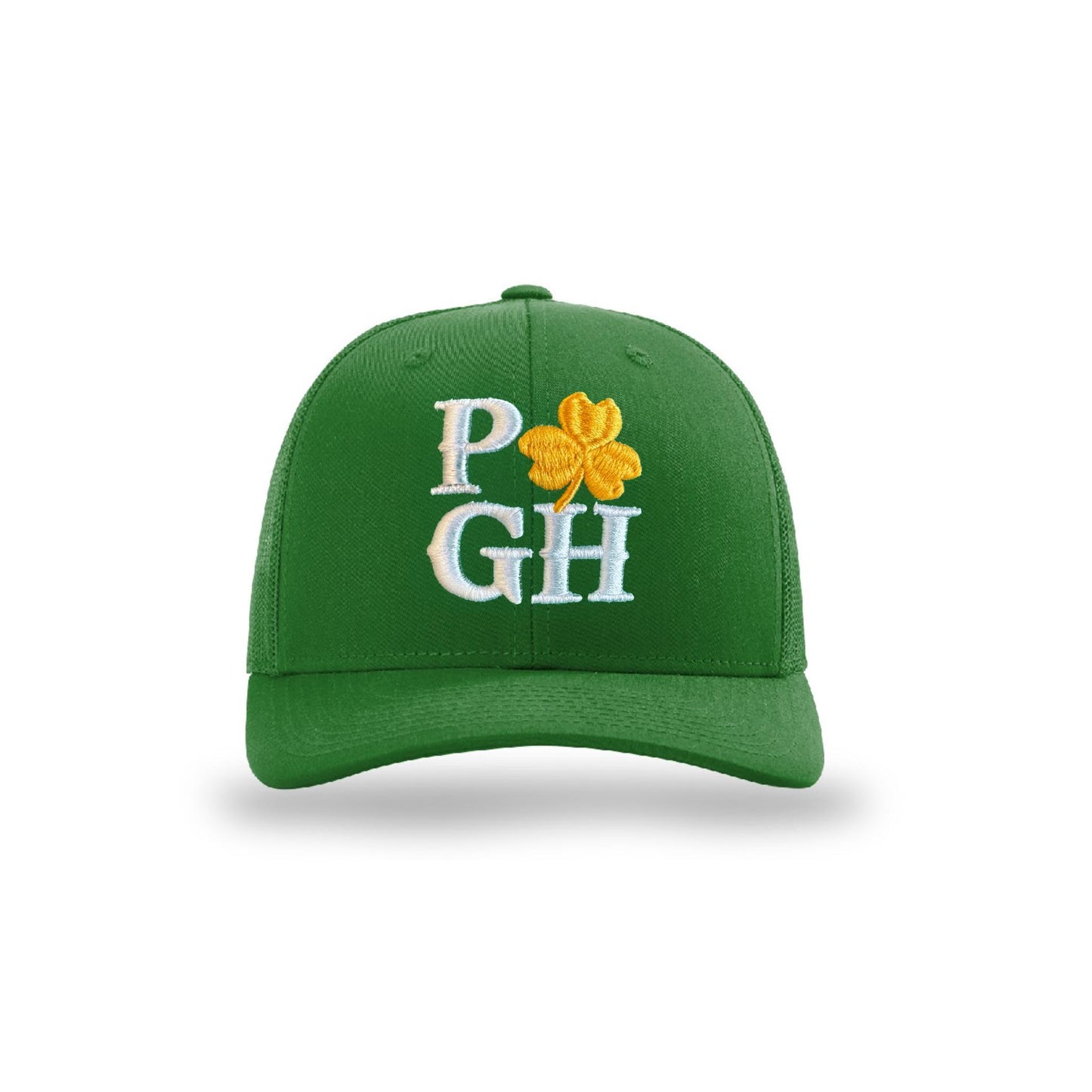 PGH Shamrock Mesh Trucker Snapback