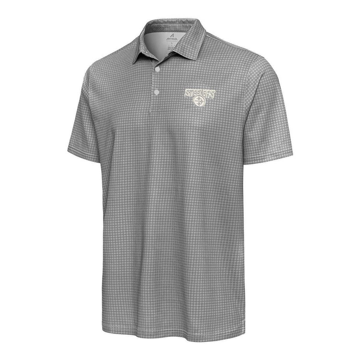 Pittsburgh Steelers Antigua Athletic Logo Breeze Polo