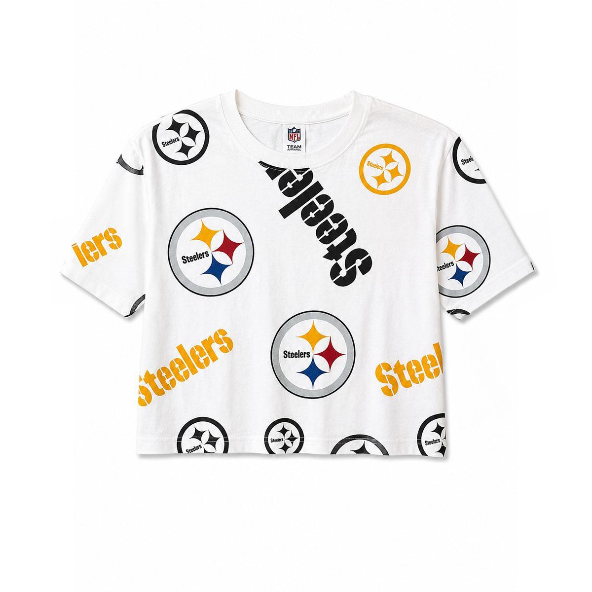 Pittsburgh Steelers Youth Scatter Logo Top