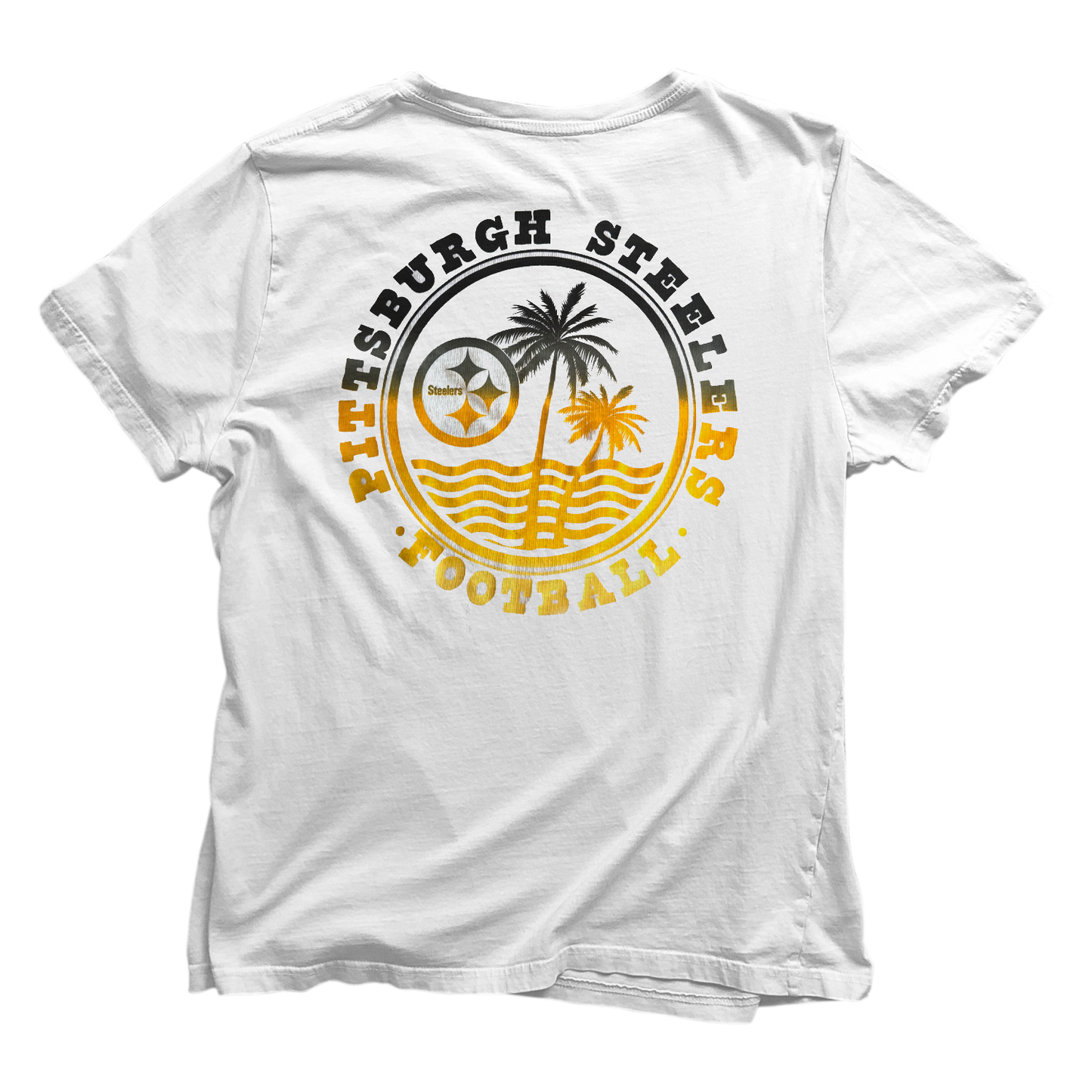 New Era Pittsburgh Steelers Football Beach Tee