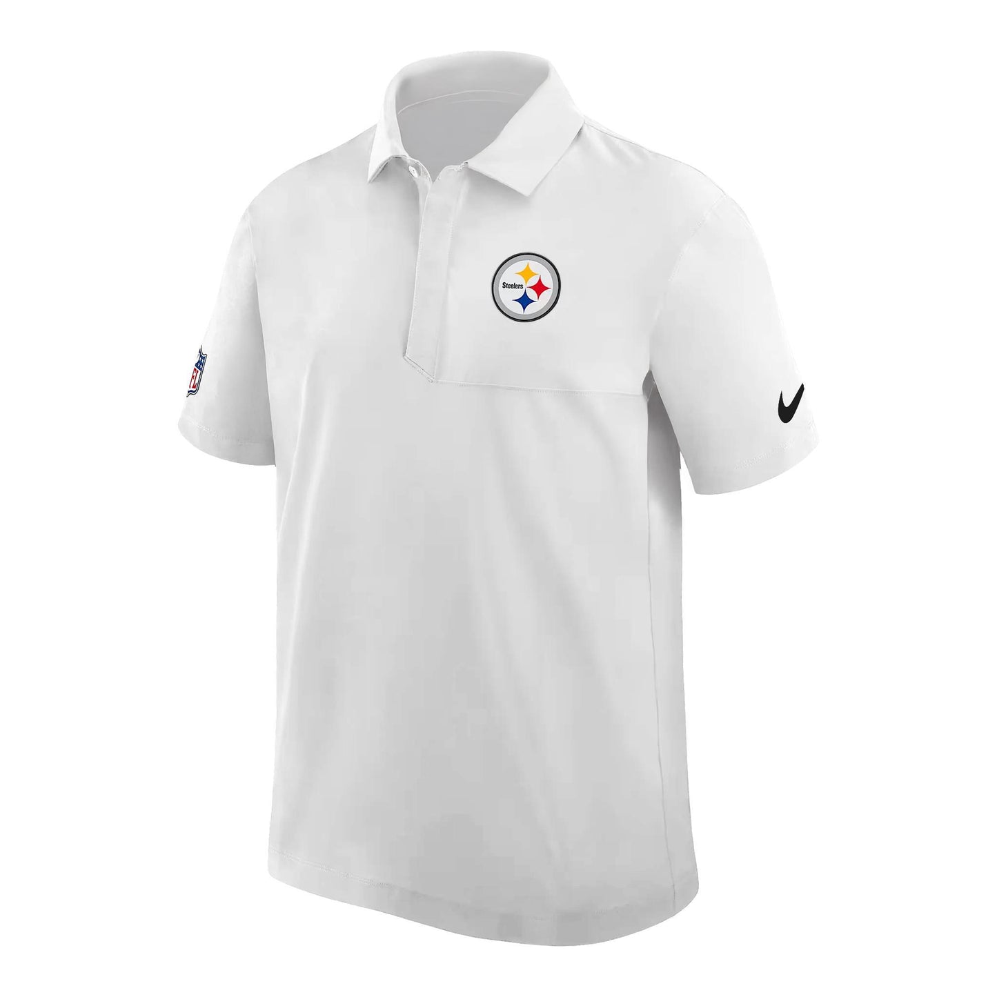 Pittsburgh Steelers City Pride Sideline White Dri-FIT NFL Polo