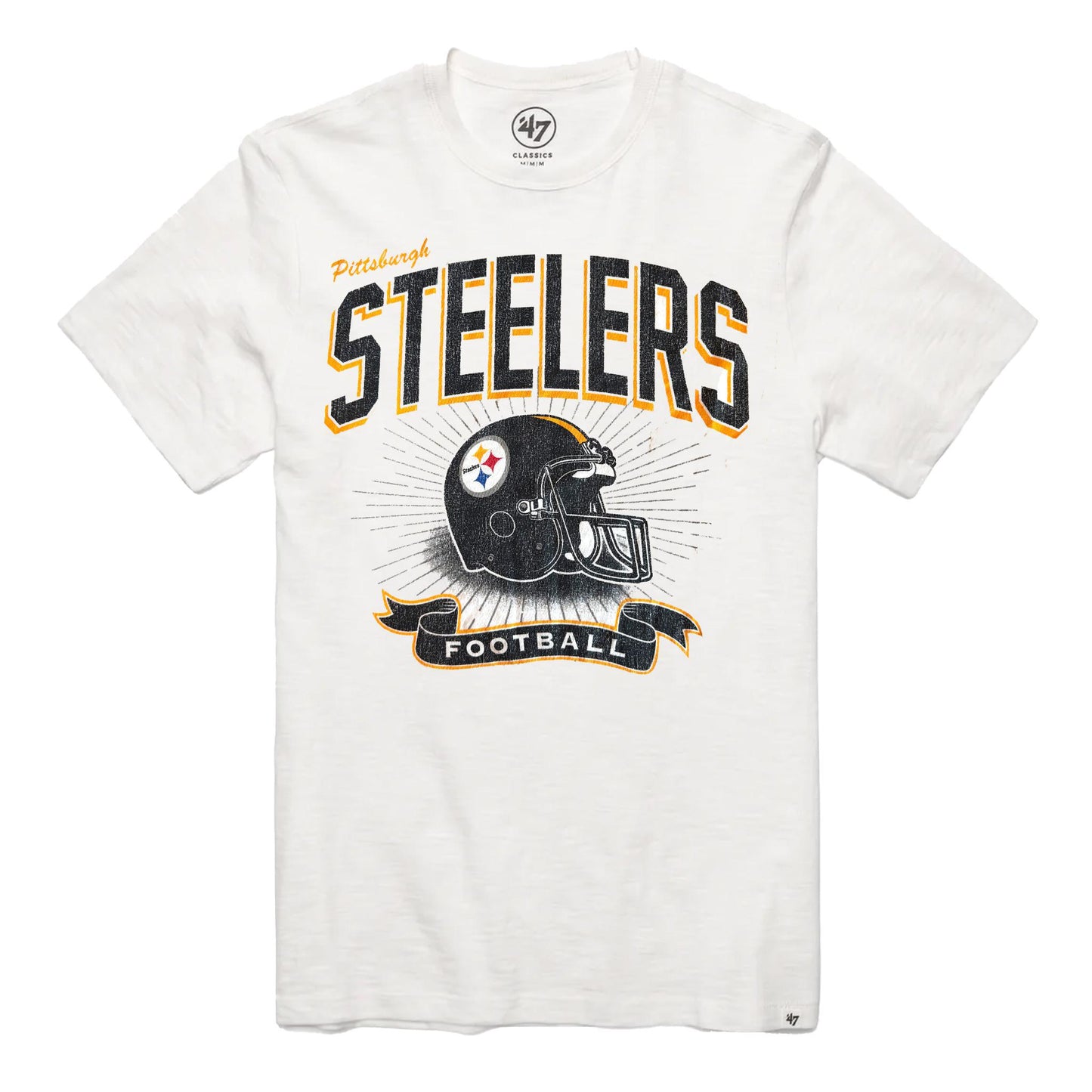 Pittsburgh Steelers '47 Vintage Burst Tee
