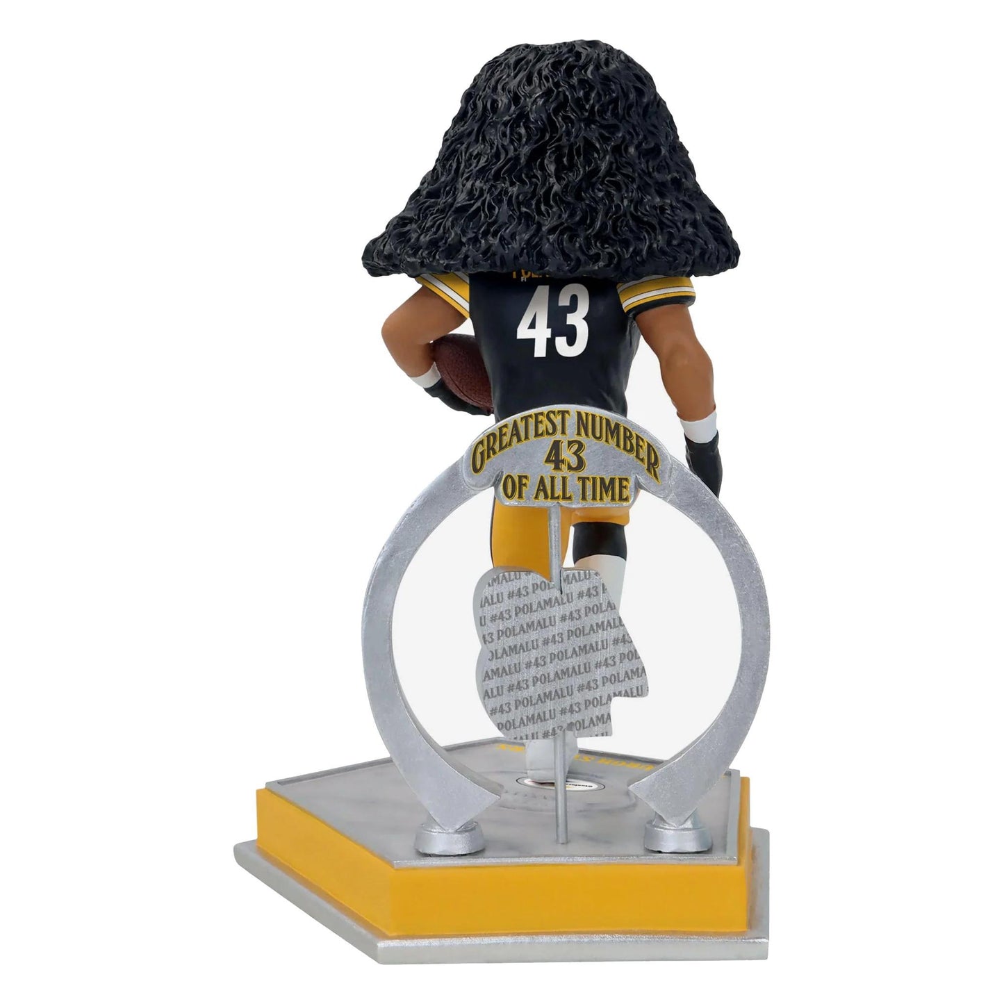 Troy Polamalu Pittsburgh Steelers Legendary Number 43 Bobblehead