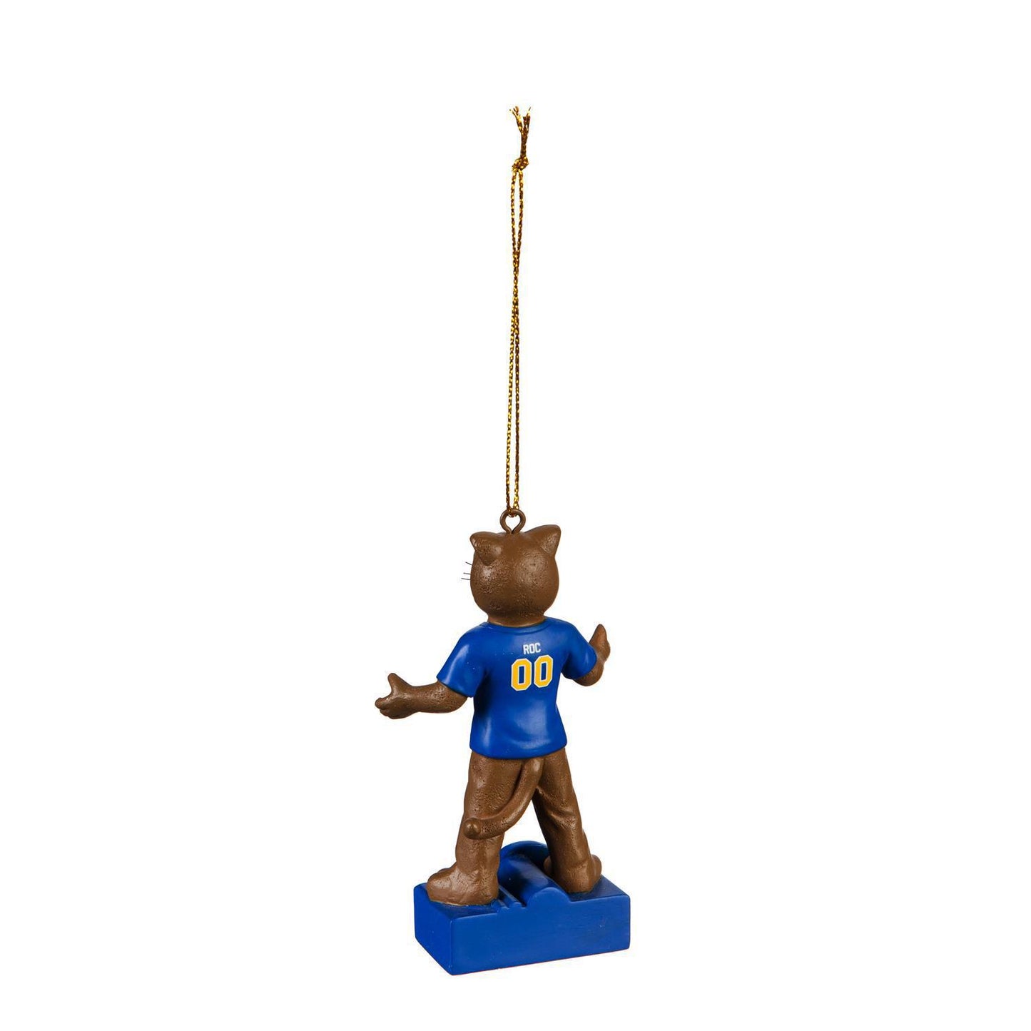 University of Pittsburgh Mascot Statue Ornament
