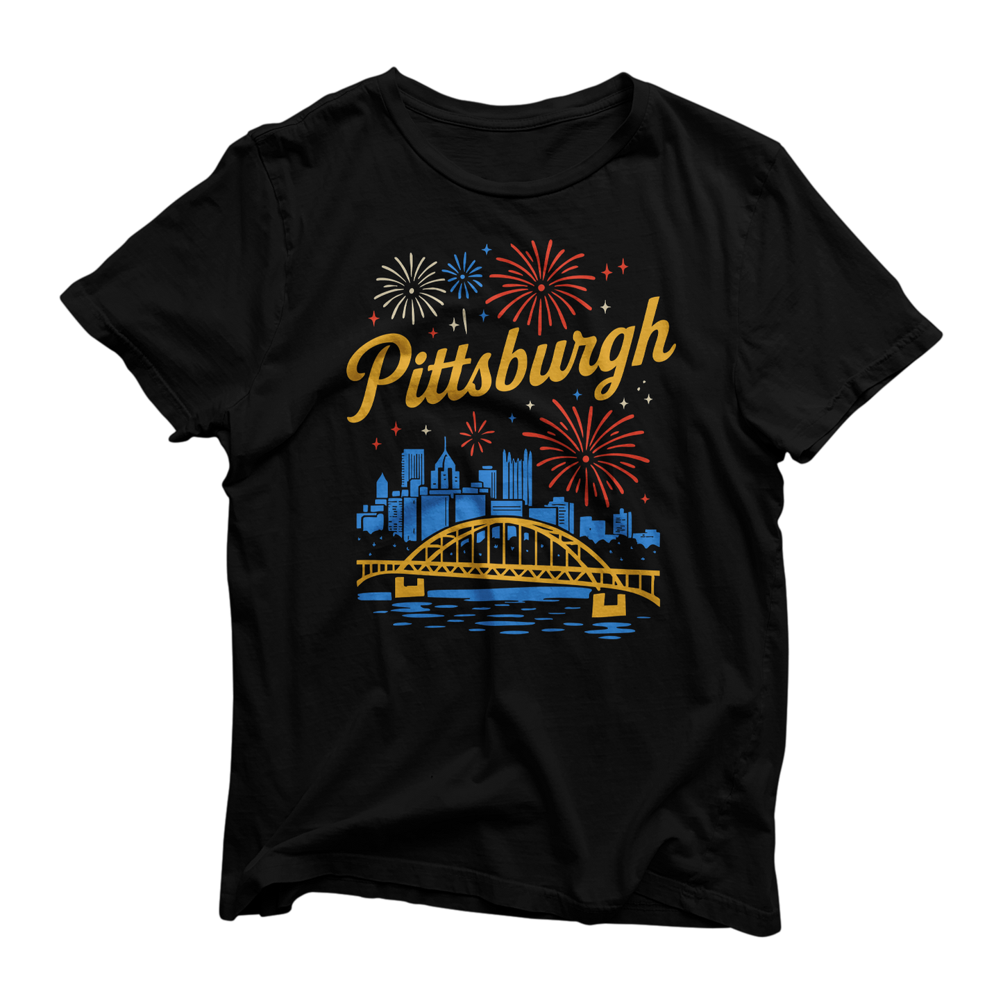 Pittsburgh Fireworks Tee