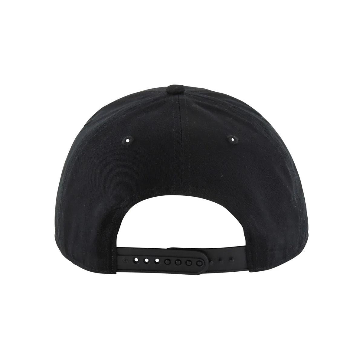 Pittsburgh Penguins '47 Black Overhand Logo Side Patch Hitch Adjustable Hat