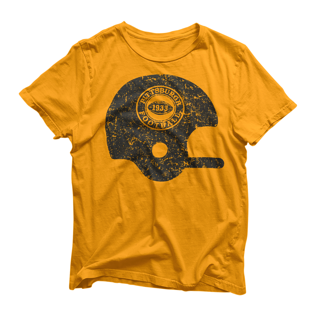 Pittsburgh Football Vintage Helmet Tee