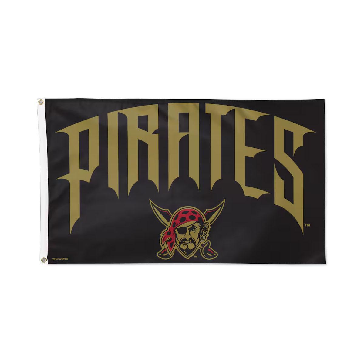Pittsburgh Pirates 2026 City Connect Single-Sided Deluxe 3' x 5' Flag