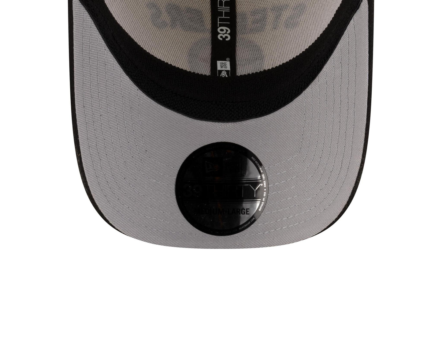 Pittsburgh Steelers 2025 Cream Draft 39THIRTY Stretch Fit Hat