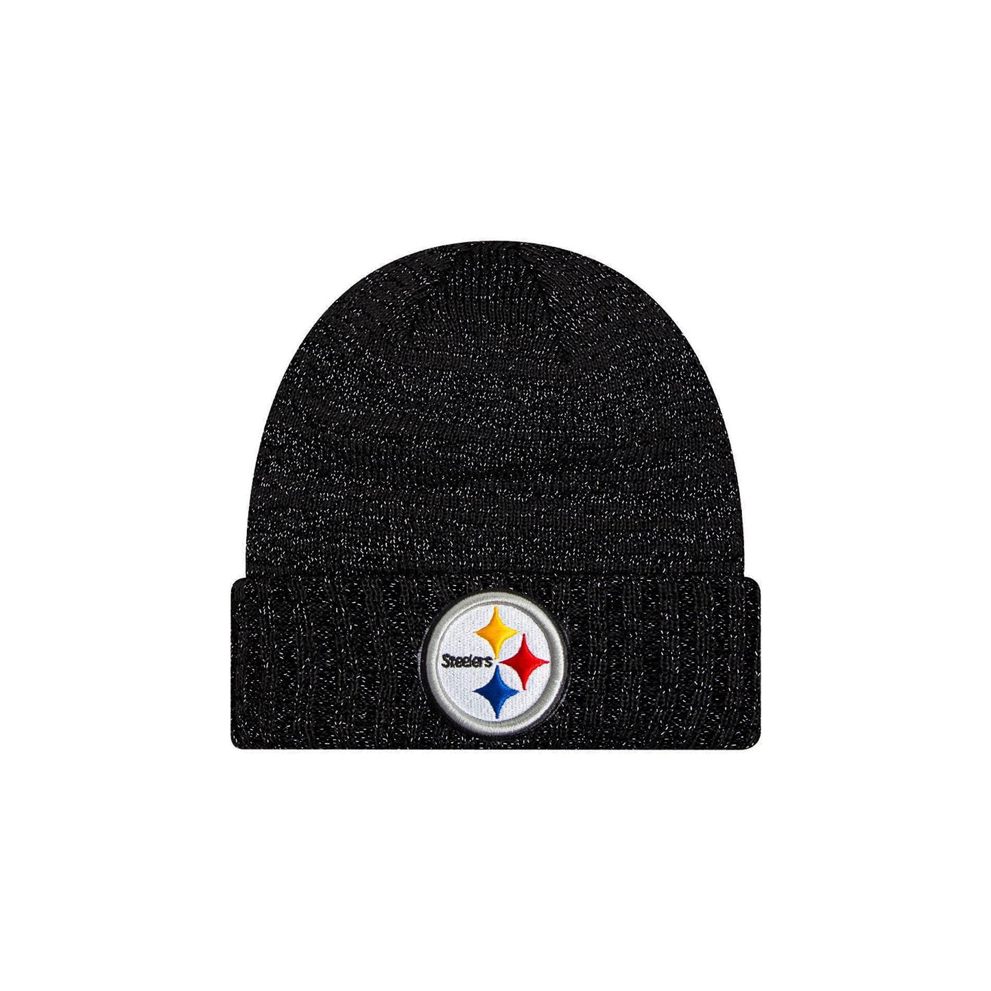 Pittsburgh Steelers New Era Reflective Black Knit Hat